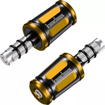 Kaedear Рулевая колонка Мотоциклетная ручка Рулевая колонка Вес Мотоциклетные принадлежности Регулируемая рулевая колонка для мотоцикла Общая KDR-BE2-U-BK (Золотой/Черный,