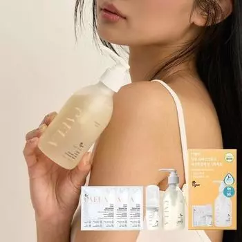 Kaela Lacto Damask Rose Feminine Cleanser Gel/Foam Специальный набор из 2 видов, выберите 1 Collaboration Foam Set