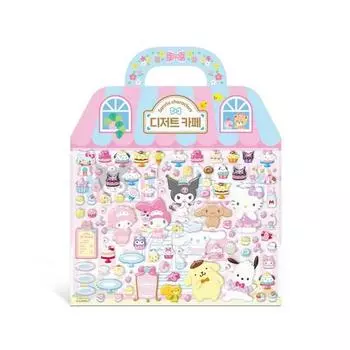 Кафе-десерт Sanrio в виде трехмерного пакета, популярный персонаж в Корее