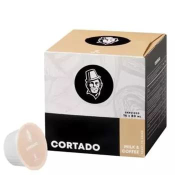 Кафе-капсулы Dolce Gusto, совместимые с Cortado, 16 капсул