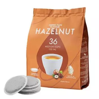 Kaffekapslen Senseo compatible coffee pad Hazelnut 36 pad