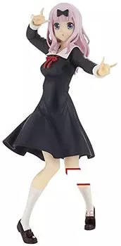 Кагуя-сама хочет признаться в любви Мозговая битва гениев Кюнтис Чика Фудзивара Фигурка Банпресто