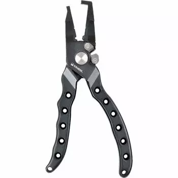 KAHARA JAPAN 7-дюймовые SP сверхпрочные алюминиевые плоскогубцы PLUS матово-черные