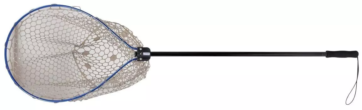 KAHARA JAPAN Bass Tournament резиновый подсак для ловли окуня синий/черный