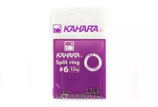 Кахара Разъемное кольцо из нержавеющей стали Размер 6 (0737)