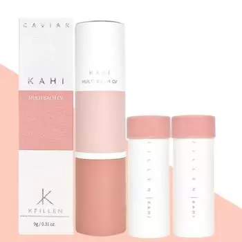 KAHI CV Multi Balm Caviar 1 основной продукт 9 г + 2 сменных блока 9 г