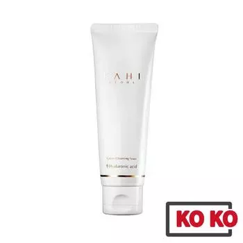 [KAHI]Крем-пенка для умывания 80 мл / 9 гиалуроновой кислоты и коллагена