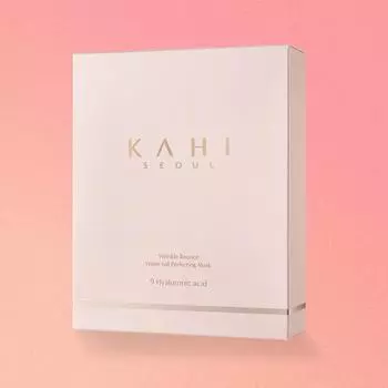 KAHI Wrikle Bounce Water Full Perfecting Mask Sheet 6 шт.