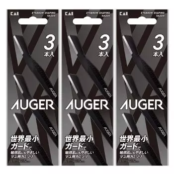 Kai AUGER Бритва для бровей 9 штук шт. x Бритва для бровей Бритье бровей GA0115 (3 3)