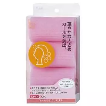 Kai BeSELECTION губка для завивки волос L 3P HK0138