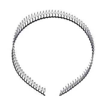 kai brand comb type headband black hl0149