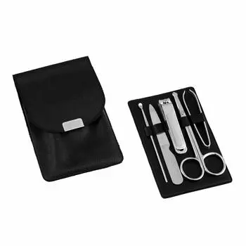 Kai Brand Grooming Set Safety Nail Nail Travel YOU 5 pieces assorted (Earpick, Scissors, File, Clippers, Tweezers, Case) Grooming, Grooming, Eyebrows,