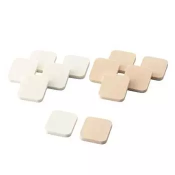 Kai Corporation Foundation Puff Long Square 12P KQ3060