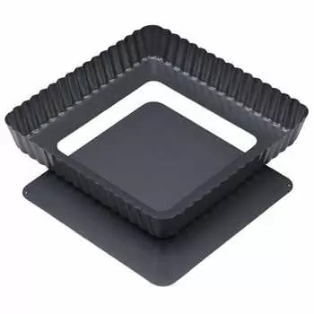 Kai Corporation KAI квадратная форма для пирога 18 см, съемное дно, Kai House Select DL6139