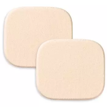 Kai ECOMONO Natural Rubber Moist Puff Прямоугольная 2P пудра Можно использовать с водой Гибкая Прилегает к коже KQ3171 100%