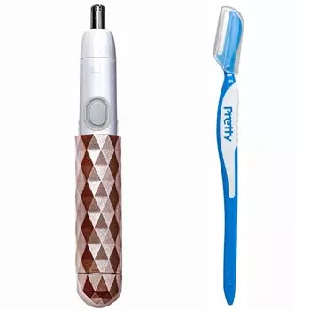 KAI Etiquette Cutter Razor Set Бритва для волос в носу Женская электрическая бритва для лица