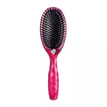 KAI Hair Brush Anti-Static Cushion Brush Ruby Pink L KQ3161