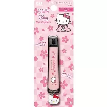 Kai KAI Kitty Japanese Style New Standard S Hanazakura Curved Blade Nail Clipper Made in Japan KK2536