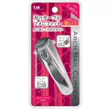 KAI KAI Nail Clipper S Made in Japan Curved Blade Hand KQ2042