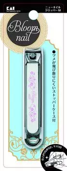 Kai KAI New Nail Clipper M Curved Blade Stylish Pattern Made in Japan Nail Clipper HC3604
