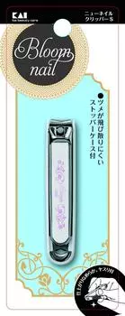 Kai KAI New Nail Clipper S Curved Blade Stylish Pattern Made in Japan Nail Clipper HC3603