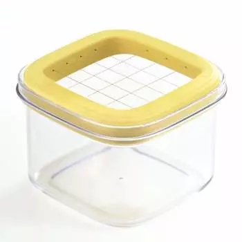 KAI KITCHEN Butter Case Cold and Hard Butter Can Be Cut 5g Cut Storage Container KAI KITCHEN DL7042 Made in Japan