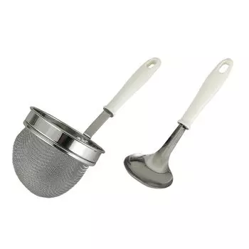 Kai KITCHEN Miso Miso Toki Set with Ladle Dishwasher Safe KAI KITCHEN Made in Japan DH8060 белый