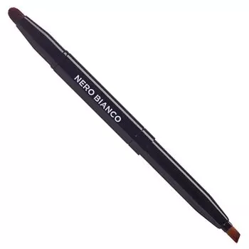 Kai NEROBIANCO eye makeup with sliding KQ3504 2-way brush, wide, tapered, cap, type, men s, women s