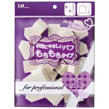 Kai Professional Foundation Puff House 25P SBR