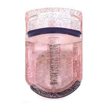 KAI QEC Beauty Tool Щипцы для завивки ресниц портативные, жемчужно-розовые, 1 шт.
