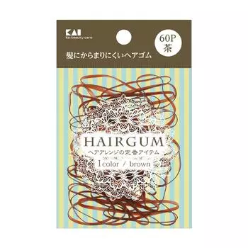 Kai резиновое кольцо коричневое 60P 1 шт.