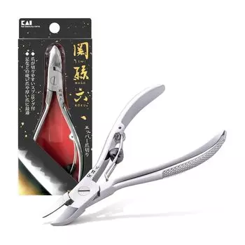 Kai Seki Magoroku Nail Clipper Nipper Feet with Spring Small HC3504