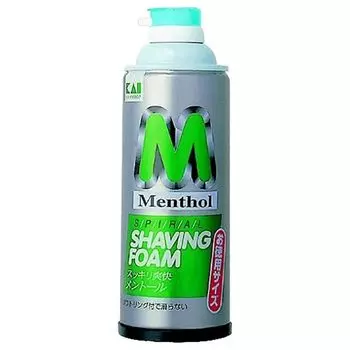Kai Spiral Shave Foam Menthol 415G
