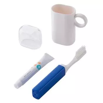 kai toothbrush set with cup toothpaste set toothbrush toothbrush travel travel you time 4 piece assortment