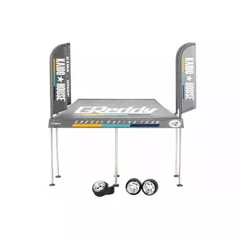 Kaido House x Mini GT 1/64 KAIDO HOUSE greddy tent V1 с колесами диорама [продукт]
