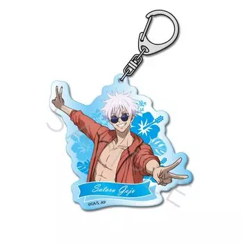 Kaitama Tamaori Part 3 Gojo Satoru Acrylic Keychain ID Mensore Jujutsu Kaisen Ver.