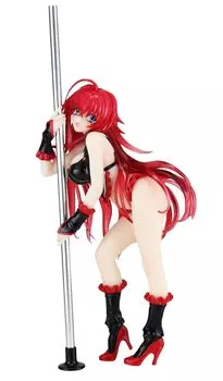 Kaitendo High School DxD Rias Gremory Pole Dance scale PVC painted finished figure ver. ~Black Color~ 1/7