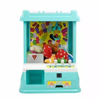 kaitou UFO Catcher Crane Game Toy Body Home Game Center Настольная игрушка со светодиодной подсветкой Hobby Catcher (мятный) [Элемент]