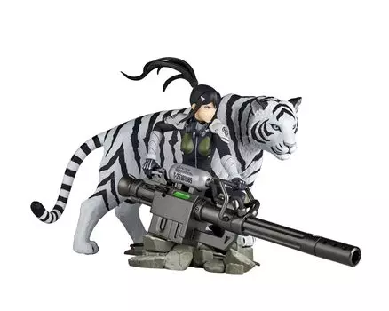 Kaiyodo Anime Awhite Mina scale PVC painted finished figure Kaiju No. 8 1/18