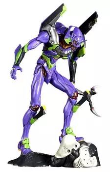 Kaiyodo Artpla ARTPLA SCULPTURE WORKS Evangelion Unit 01 Высота 230 мм Неокрашенная пластиковая модель Runaway прибл.. Немасштабируемый фиолетовый