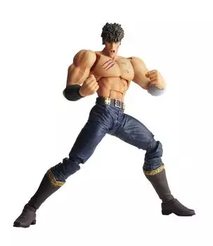 Kaiyodo Legacy OF Revoltech Fist of the North Star Kenshiro Final Battle 145 мм окрашенная подвижная фигурка приблизительная. АБС и ПВХ LR-039