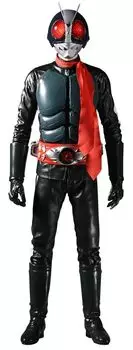 Kaiyodo Mega Soft Vinyl Kamen Rider 2 Kamen Высота 500 мм Готовая фигурка из окрашенного ПВХ Нет. (Шин Райдер) приблизительно. Немасштабируемый