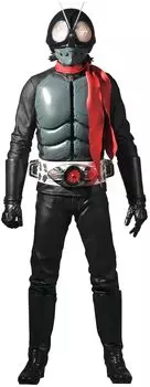 Kaiyodo Mega Soft Vinyl Kamen Rider Kamen Высота 470 мм Готовая фигурка из окрашенного ПВХ (Шин Райдер) приблизительно. Немасштабируемый