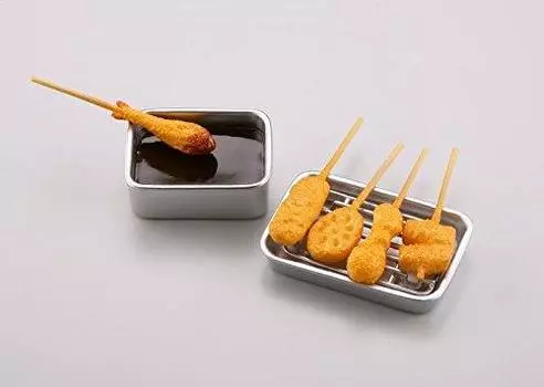 Kaiyodo Osaka Limited Osaka Figure Souvenir Daruma Kushikatsu -6 (Single Item)