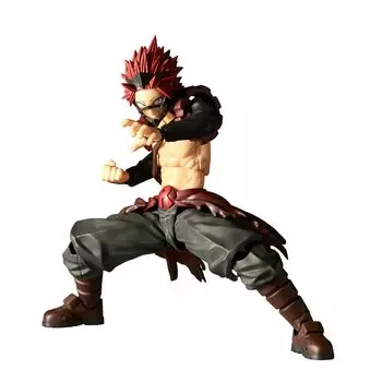 Kaiyodo Revoltech Amazing Yamaguchi My Hero Academia Эйдзиро Киришима Высота 155 мм окрашенная подвижная фигурка приблизительно. ПВХ и АБС без масштаба