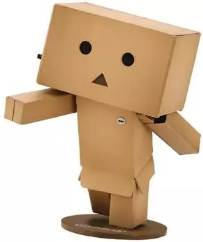 Kaiyodo Revoltech Danbo Mini Высота 80 мм ПВХ АБС окрашенная подвижная фигурка приблизительно. Немасштабируемый и