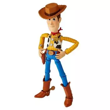 Kaiyodo Revoltech История игрушек Вуди высота 150 мм ПВХ ABS окрашенная подвижная фигурка Перепродажа версия 1.5 приблизительно. Немасштабируемый и