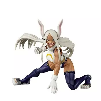 Kaiyodo Revoltech My Hero Academia Мирко Высота 140 мм, окрашенная подвижная фигурка, приблизительная. ПВХ и АБС без масштаба