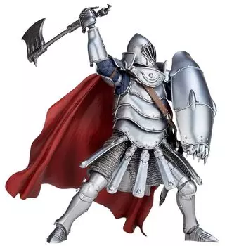 Kaiyodo Takeya Freely Figurine Nausicaa of the Valley of the Wind Torumekia Armored Soldier Kushana Guards Height 140mm PVC ABS Painted Movable Figure