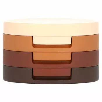 Kaja, Beauty Bento, трио теней для век Bouncy Shimmer, 03 Toasted Caramel, 0,10 унции (3 г)